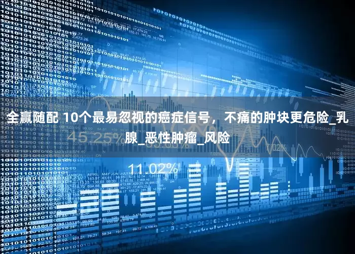 全赢随配 10个最易忽视的癌症信号，不痛的肿块更危险_乳腺_恶性肿瘤_风险