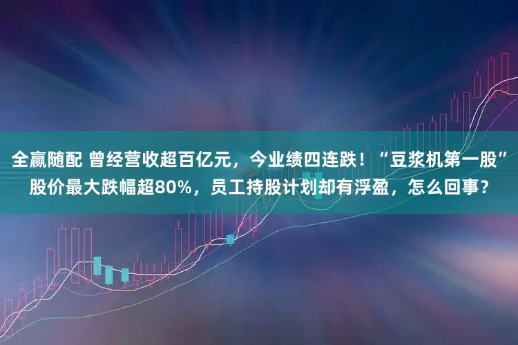 全赢随配 曾经营收超百亿元，今业绩四连跌！“豆浆机第一股”股价最大跌幅超80%，员工持股计划却有浮盈，怎么回事？